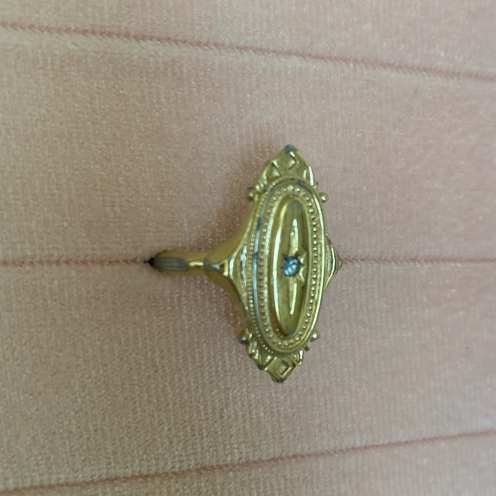 Vintage Avon Kensington Ring ✨ Size 6-8.5 - Picture 10 of 16